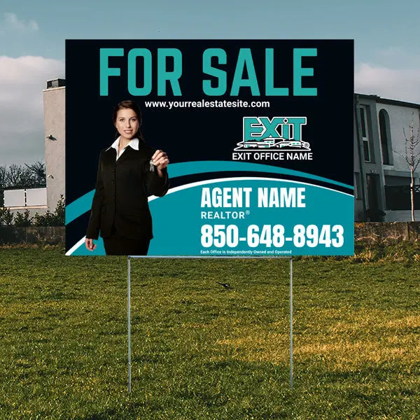 Real Estate - Exit Realty - For Sale 3 YardSigns.com