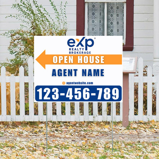 Real Estate - ExP Realty - Open House - Blue