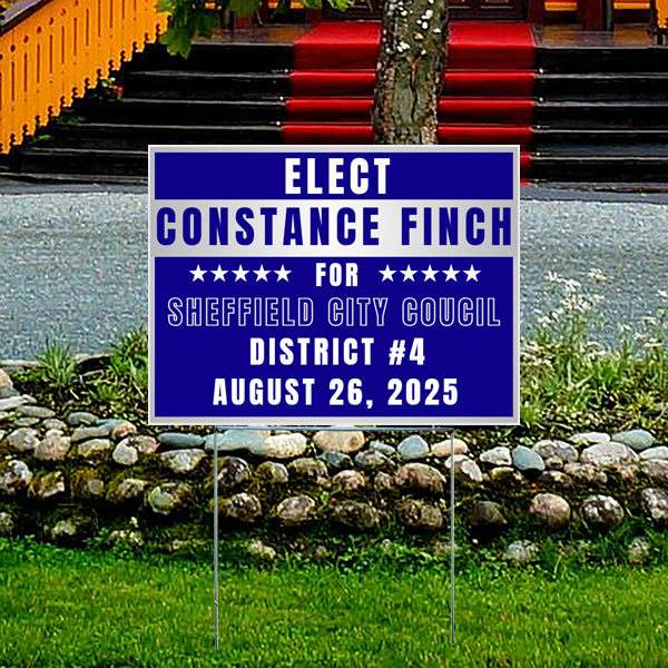 Bulk Signs - City Council - 50 Signs