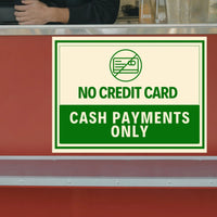 Food Truck - Cash/Card Accepted YardSigns.com