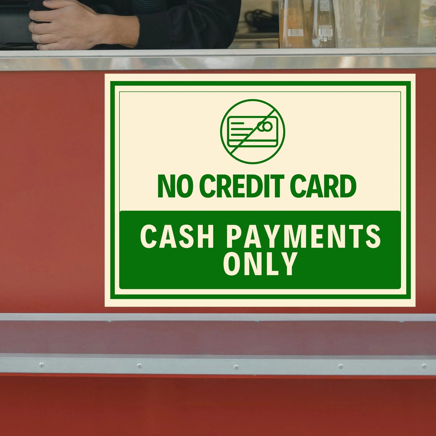 Food Truck - Cash/Card Accepted YardSigns.com