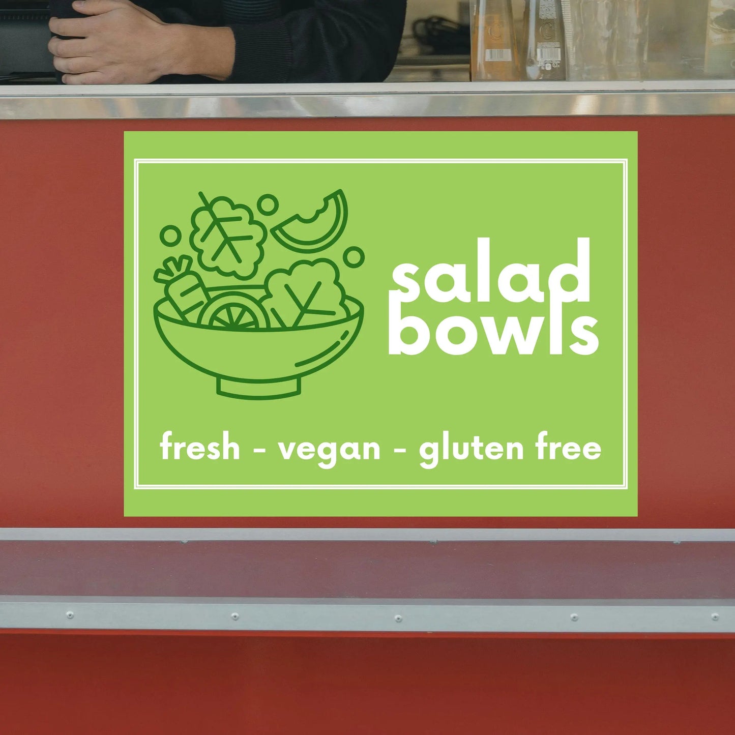 Food Truck - Vegan/Gluten-Free YardSigns.com