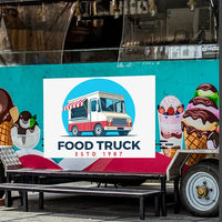 Food Truck - Brand Logo YardSigns.com