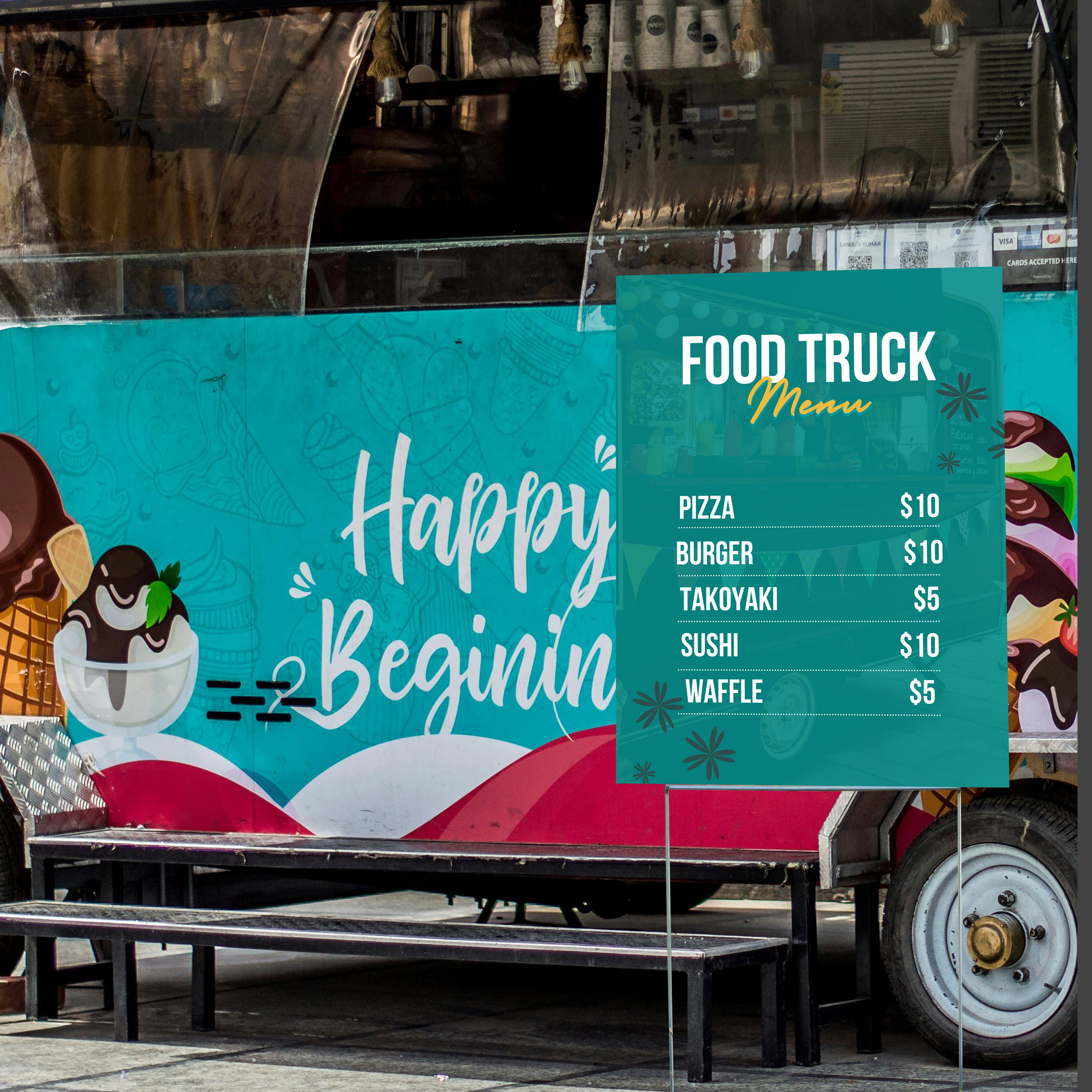 Food Truck Signs 2