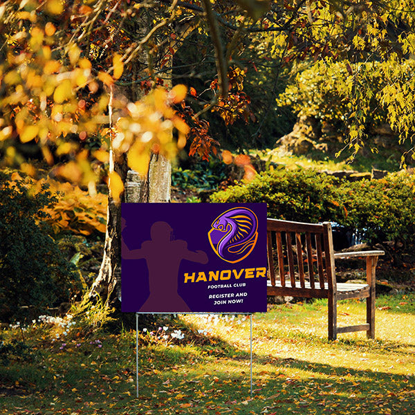 Football - Football Club - YardSigns.com