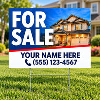 Home For Sale - Photo Home YardSigns.com