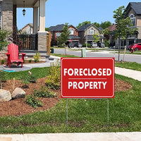 Real Estate - Foreclosed Property YardSigns.com