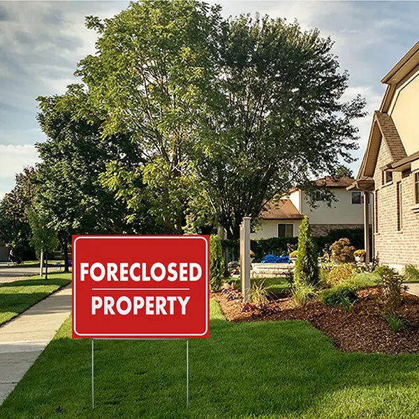 Real Estate - Foreclosed Property YardSigns.com