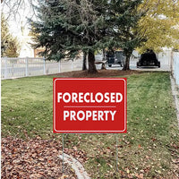 Real Estate - Foreclosed Property YardSigns.com
