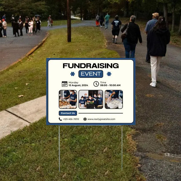 School Signs - Fundraiser YardSigns.com