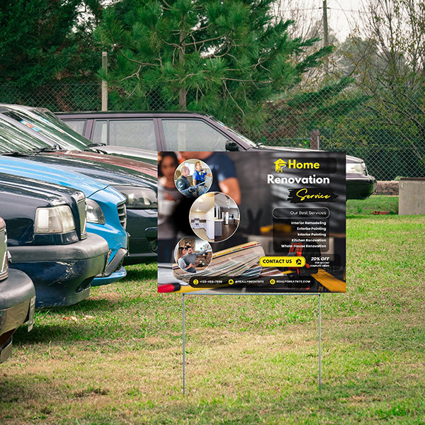 General Contractor Signs - New Construction