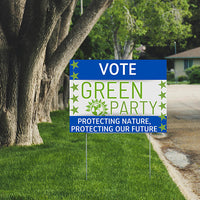 Green Party Signs - Protecting Nature, Protecting Our Future