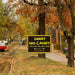 Holiday Signs - Halloween - No Candy YardSigns.com