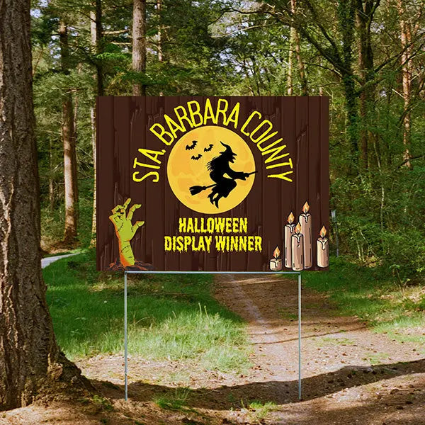 Holiday Signs - Halloween - Display Winner YardSigns.com