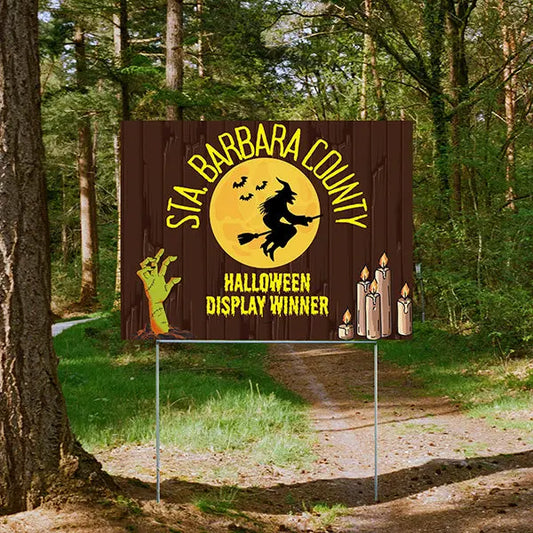 Holiday Signs - Halloween - Display Winner YardSigns.com