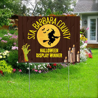 Holiday Signs - Halloween - Display Winner YardSigns.com