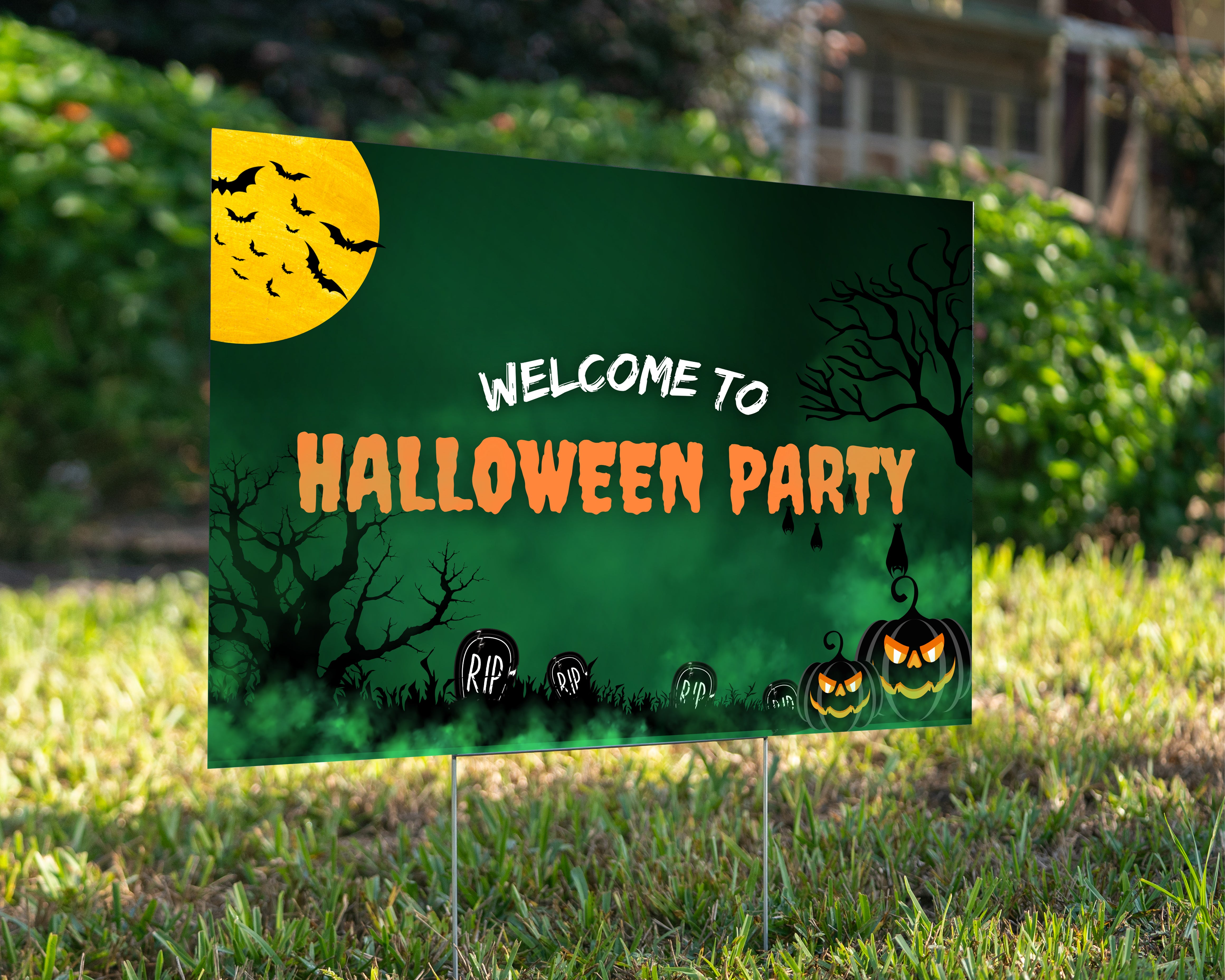 Halloween Party - YardSign