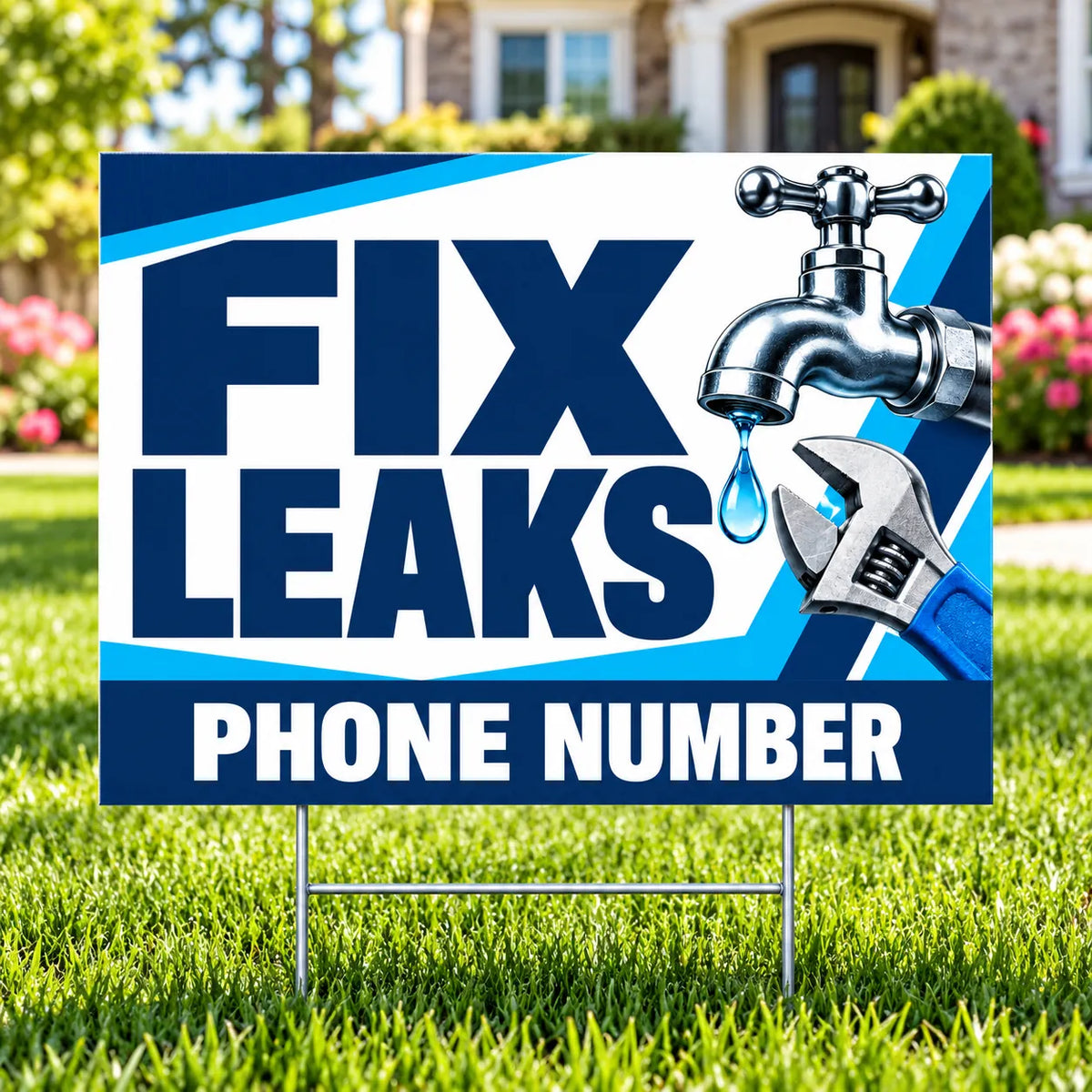 Handyman Services - Fix Leaks - Navy YardSigns.com