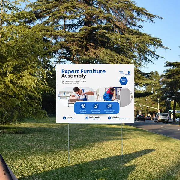 Handyman Signs - Furniture Assembly and Installation YardSigns.com