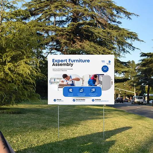 Handyman Signs - Furniture Assembly and Installation YardSigns.com