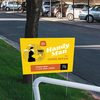 Handyman Signs - Immediate Home Repair YardSigns.com