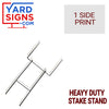 Residential Locksmith Services - Lockout Assistance, Broken Key Extraction, Lock Installation and Repair - Plain White Green Design - YardSigns.com
