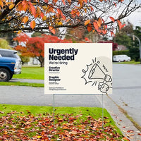 Help Wanted - Urgent Help YardSigns.com