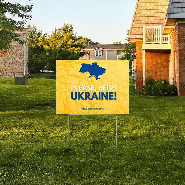 Help Wanted - Please Help Ukraine YardSigns.com
