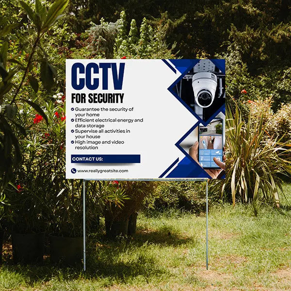 Home Security - Surveillance Cameras (CCTV) YardSigns.com