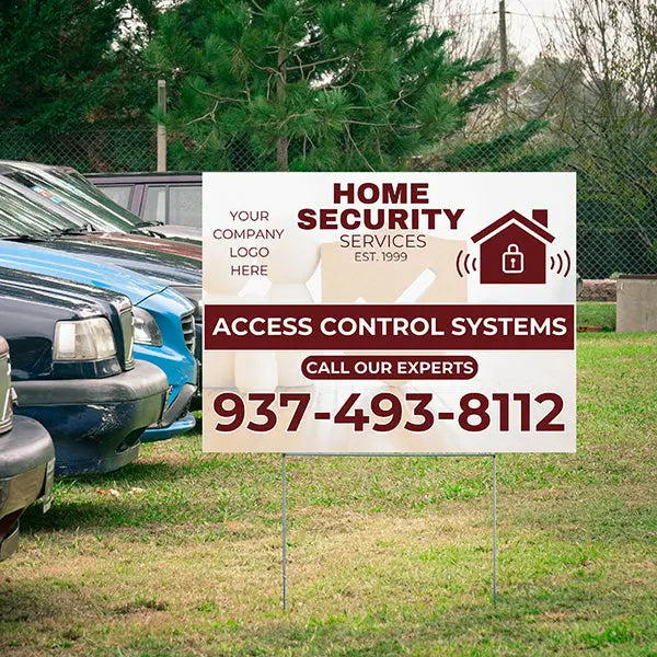 Home Security - Access Control Systems YardSigns.com