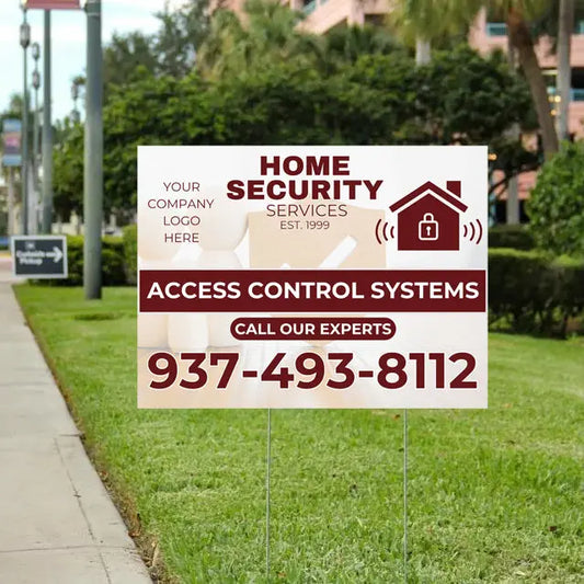 Home Security - Access Control Systems YardSigns.com