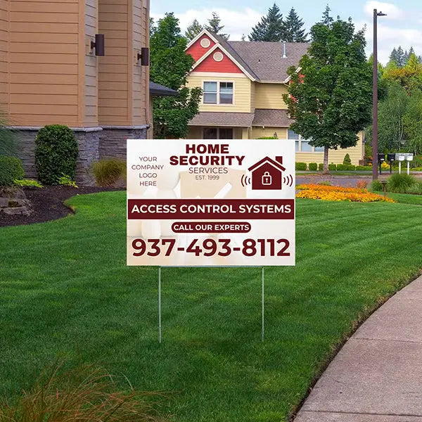 Home Security - Access Control Systems YardSigns.com