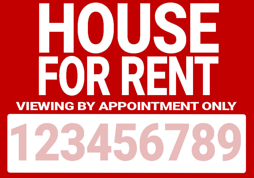 Real Estate - House For Rent By Appointment