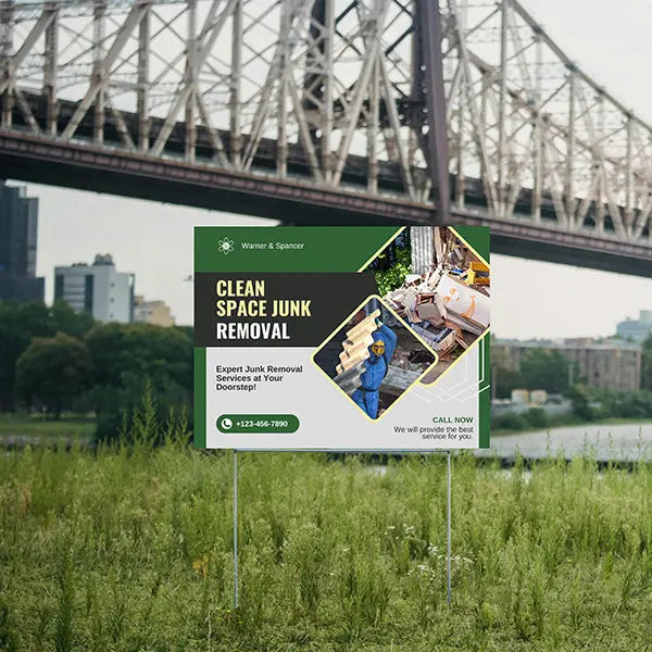 Junk Removal - Residential Junk Removal YardSigns.com