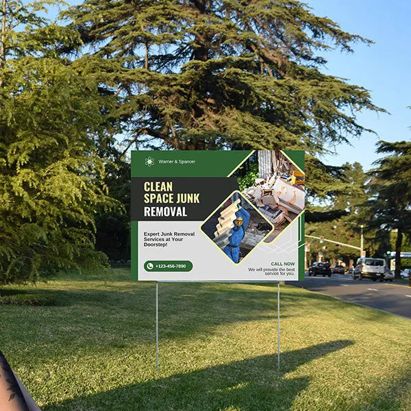 Junk Removal - Residential Junk Removal YardSigns.com