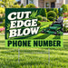 Landscaper - Cut Edge Blow - Forest YardSigns.com