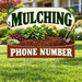 Landscaper - Mulching - Rust YardSigns.com