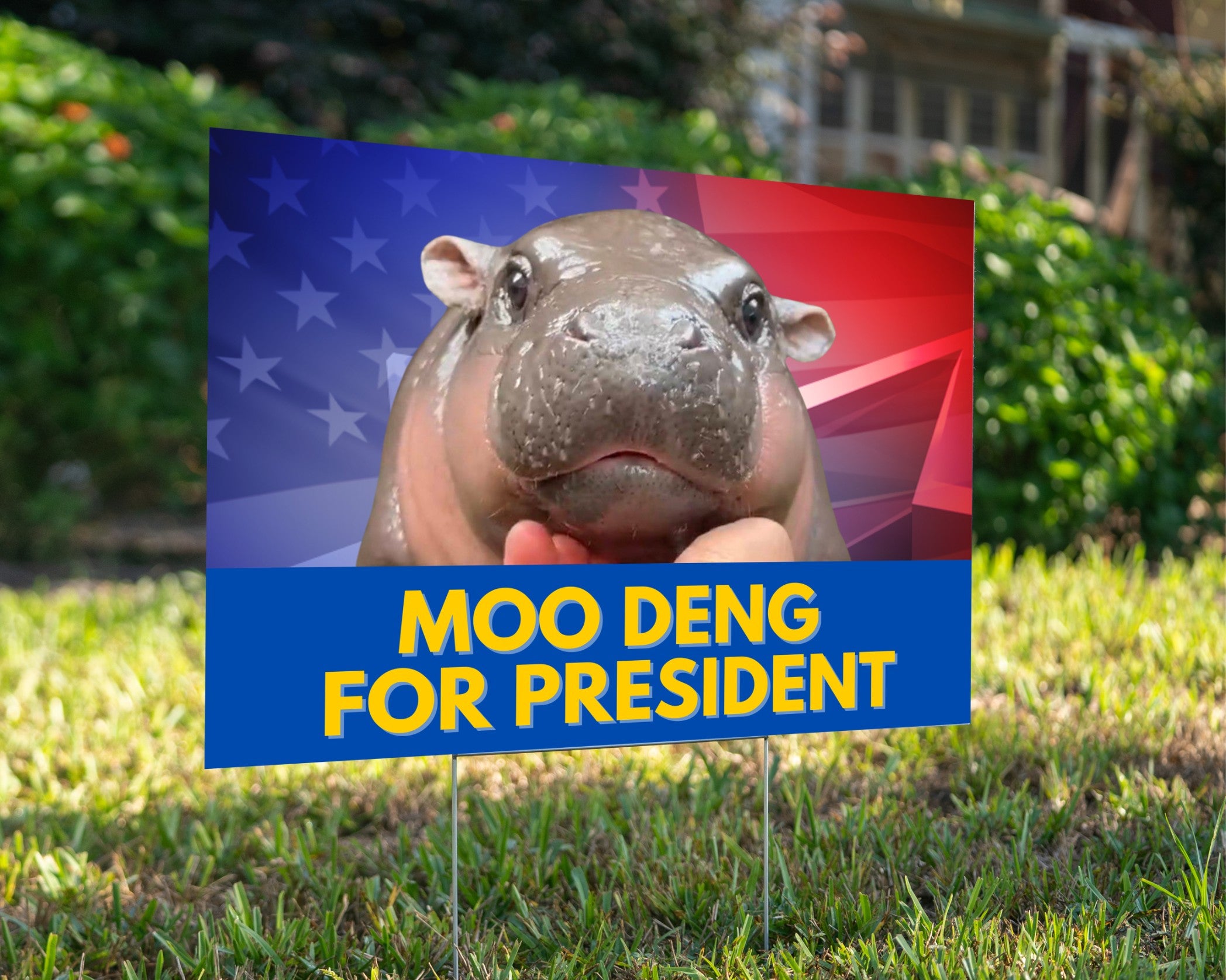 Moo Deng - YardSign