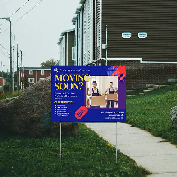 Movers - Loading and Unloading YardSigns.com