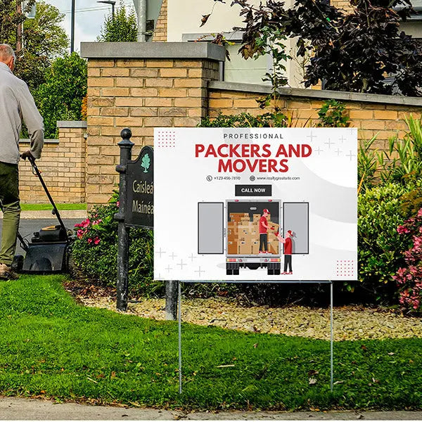 Movers - Furniture Disassembly and Reassembly YardSigns.com