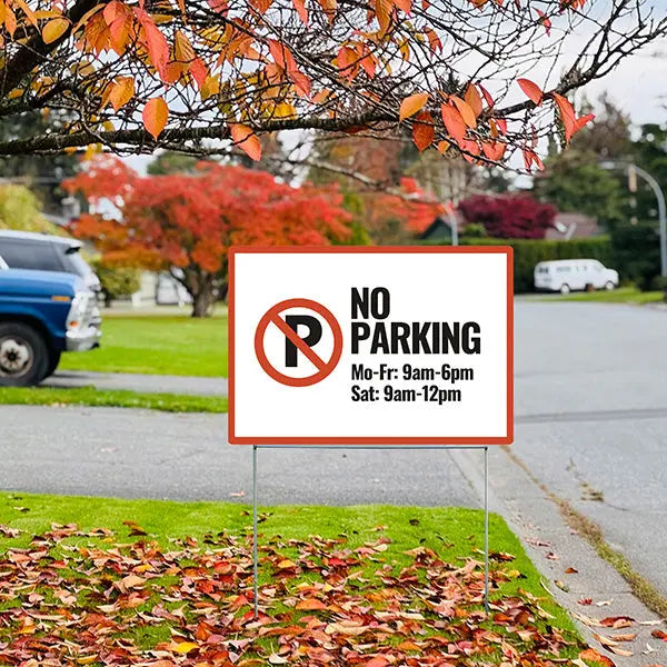 Parking - No Parking YardSigns.com