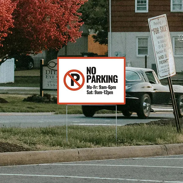 Parking - No Parking YardSigns.com