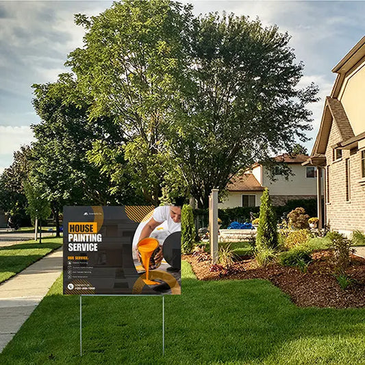 Painters Sign - Exterior Painting & Paint Restoration YardSigns.com