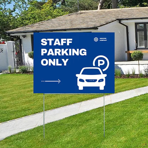 Parking - Staff Parking Only YardSigns.com