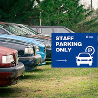 Parking - Staff Parking Only YardSigns.com
