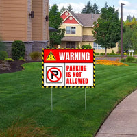 Parking - Parking Is Not Allowed Here YardSigns.com