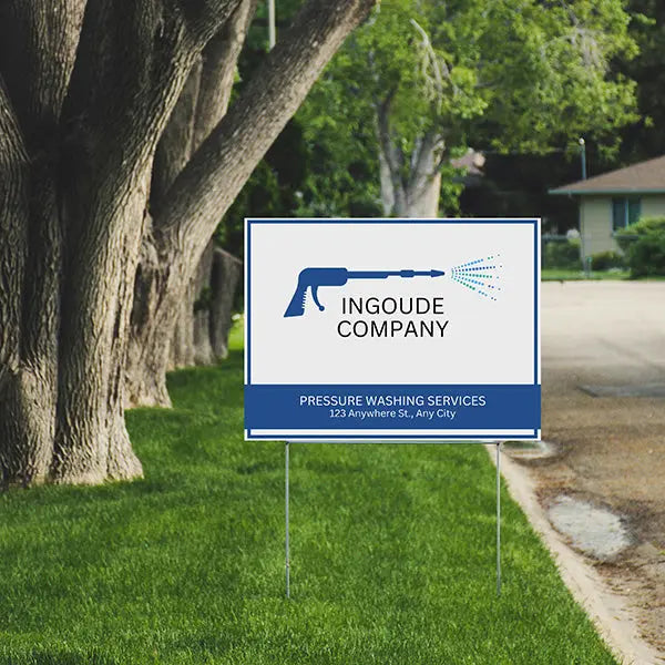 Pressure Washing - Concrete Cleaning YardSigns.com