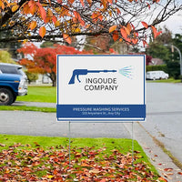 Pressure Washing - Concrete Cleaning YardSigns.com