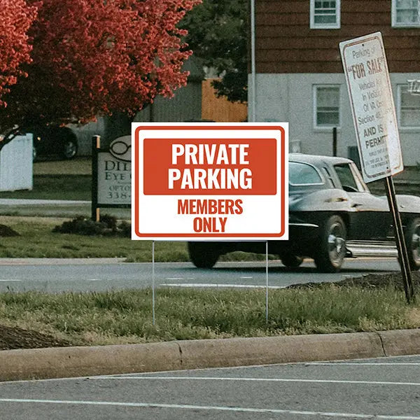 Parking - Private Parking YardSigns.com