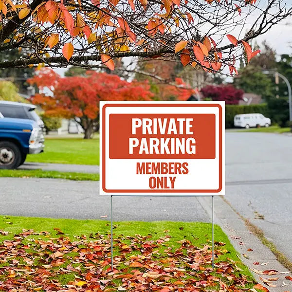Parking - Private Parking YardSigns.com